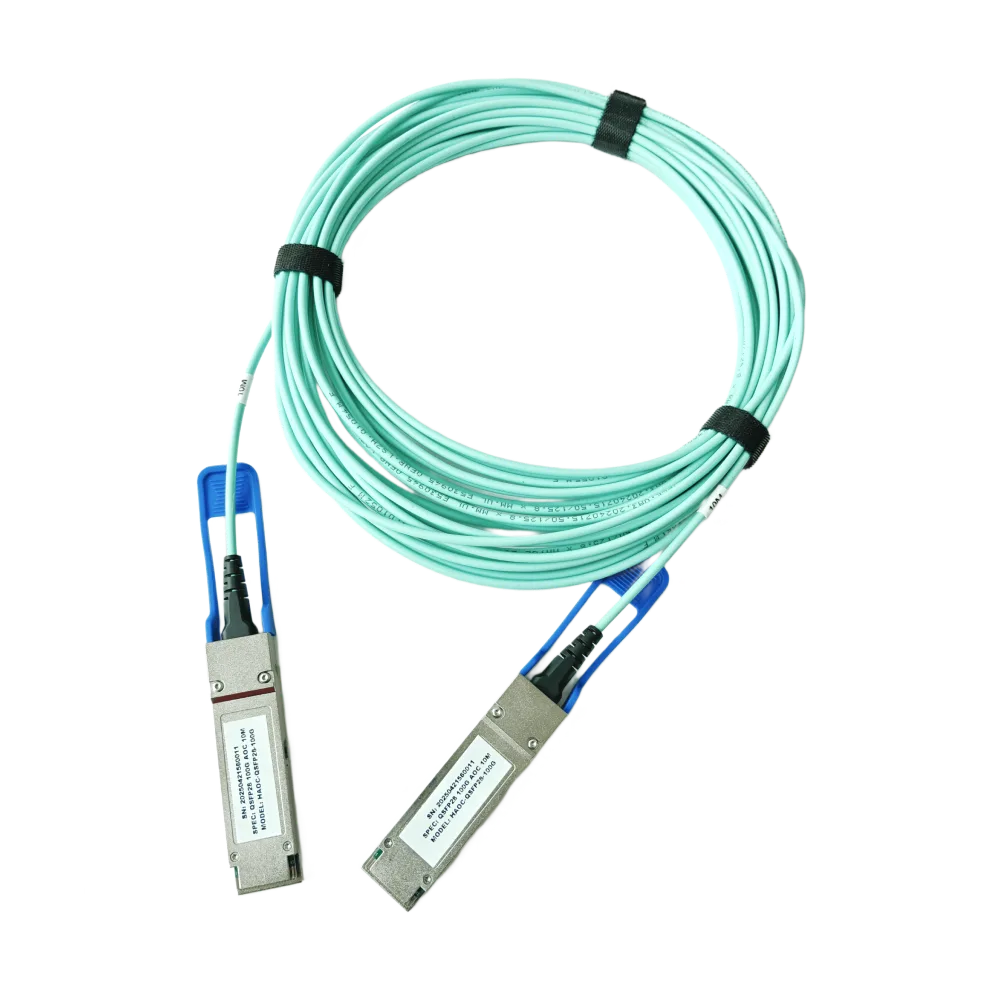 HAOC-QSFP28-100G 100G QSFP28 aktives Optikkabel, Produktfoto 1