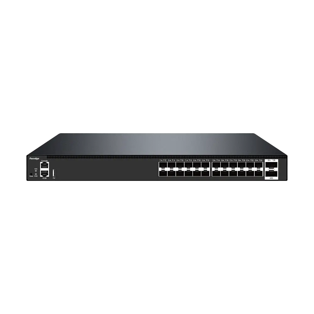S6700-24TF-2QF Frontpanel