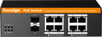 Switch PoE industri IS108GPS-2F