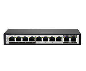 AI1010BT 10-port 100Mbps BT PoE switch