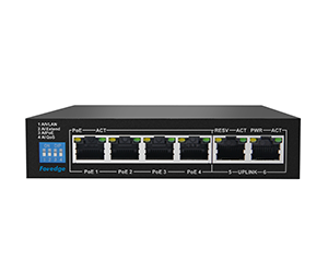 AI106G 6-Port Gigabit AI PoE Switch