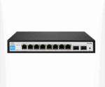PS3010GS 8ports gigabit layer 2 AI PoE switch