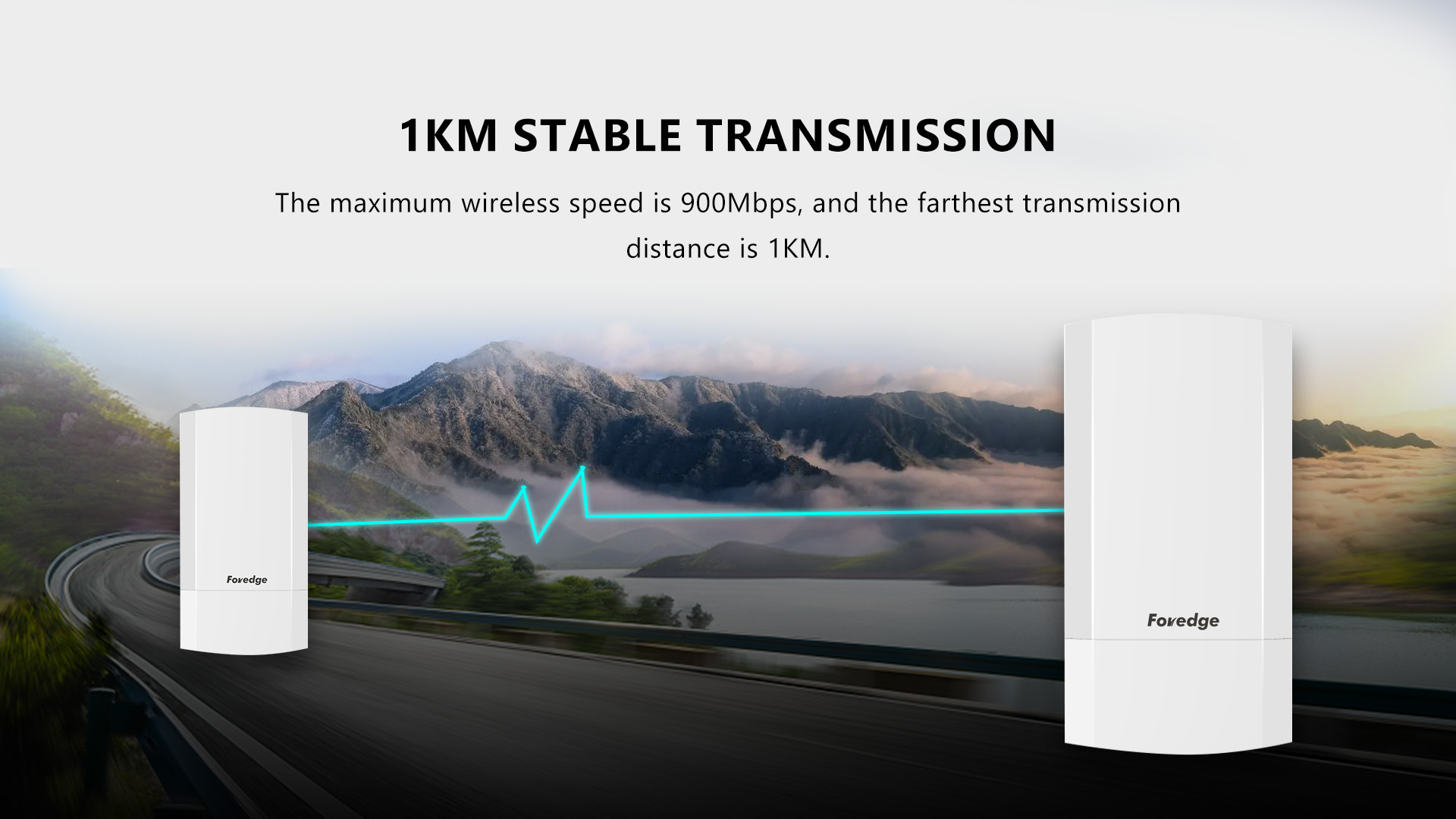 S381CPE 5G 1KM Wireless Bridge - Foredge