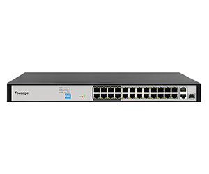 AI6024 24-Port 100M bps AI PoE Switch